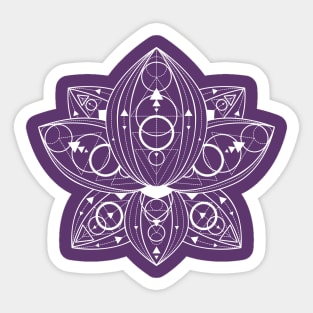 Dream Lotus Zen Sticker